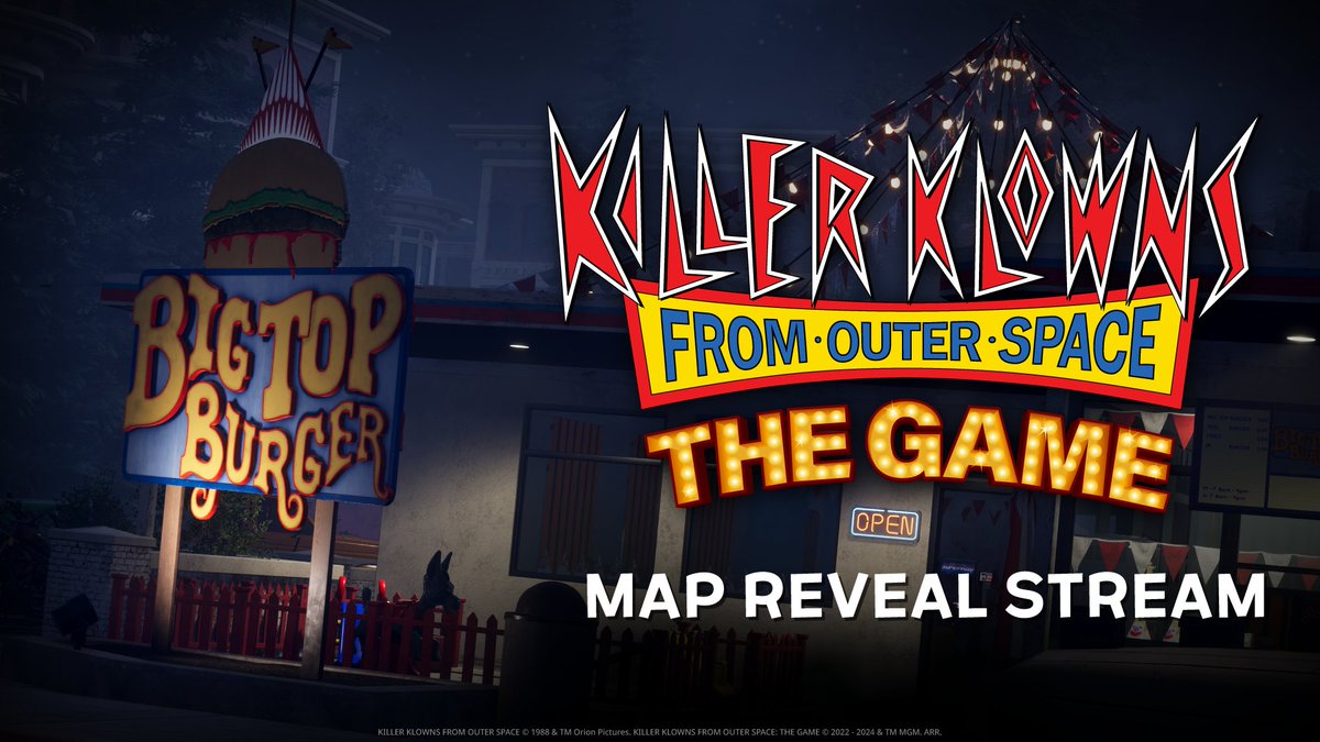 Killer Klowns From Outer Space: The Game tweet media