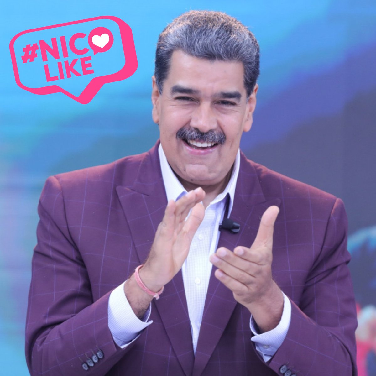 Yo sigo a nuestro Presidente <a href="/NicolasMaduro/">Nicolás Maduro</a> en sus redes, ¿y ustedes? 

¡Vamos a seguirlo y defender la verdad de Venezuela en las redes sociales! 📲

#NicoLike