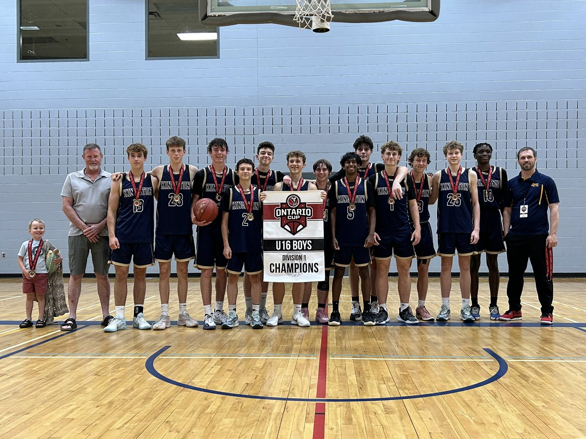 Gold Medal in Division 1 for the Kingston Impact U16 team! 
Congrats boys you worked hard for the win!  Well deserved! 
<a href="/kingstonimpact/">Kingston Impact</a>