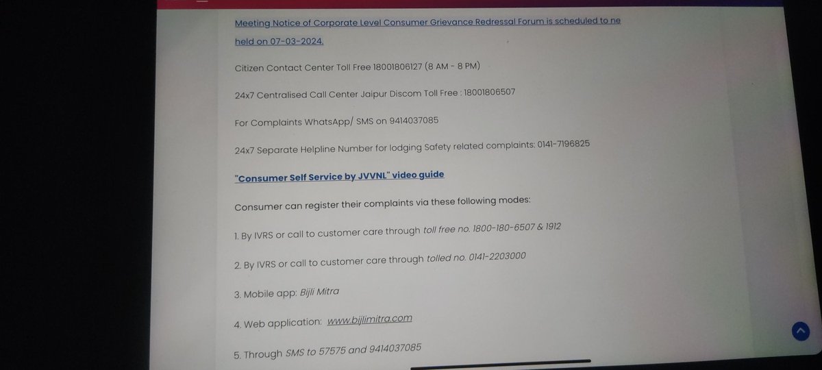 Rahul030499's tweet photo. None of the number is working all are showing busy 
From the last 3 hour not getting light.
@GoI_MeitY @bijlli https://t.co/TQac2Ykx1W