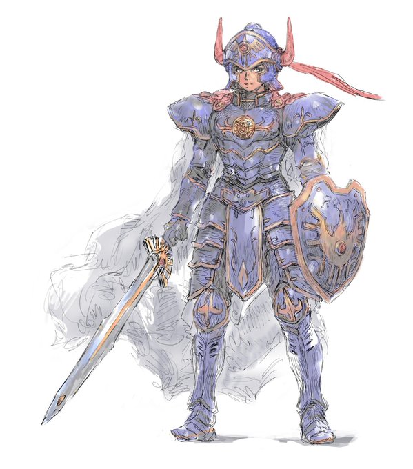「helmet shoulder armor」 illustration images(Latest)