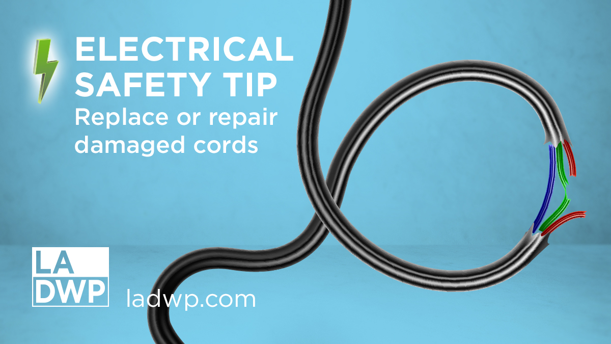 This #ElectricalSafetyMonth, make #ElectricalSafety a priority. Learn more at ladwp.com/electricsafety