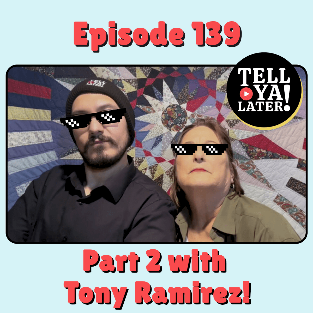 "Tea"-off our final episode with Raoul "Tony" Ramirez talking about surprising tea ingredients. We end with a discussion of how Tony suffered a stroke at age 37 and how he beat the odds! 💪 #TellYaLaterShow 

🔗 patreon.com/posts/tell-ya-…
