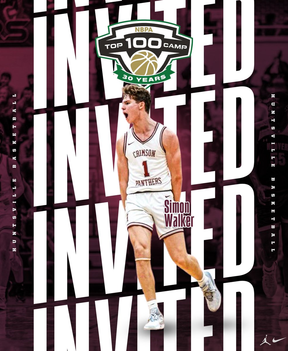 🗣️ SELECTED 👉Congrats to @SimonWalker2025 on his invite to the NBPA Top 100 Camp‼️The 6-5 G will be in Orlando, FL at one of the most prestigious camps in the country, June 8-13. #BigRedHoops | #NBA