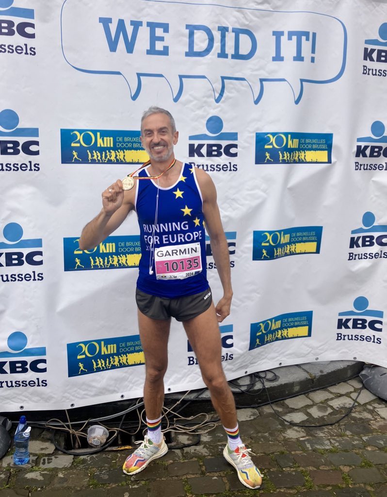 manupleguezuelo's tweet photo. #satisfaction #20km #20KmBXL #RunBrussels #RunningforEurope https://t.co/YX0r06lTUj