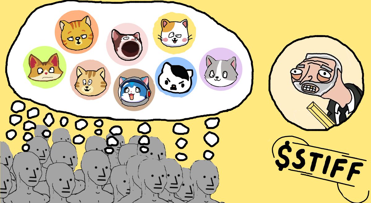Are you chasing cat season with the normies?

Or are you preparing for gold season with Peter $STIFF?

➡️ less $POPCAT - less $WEN - more $STIFF