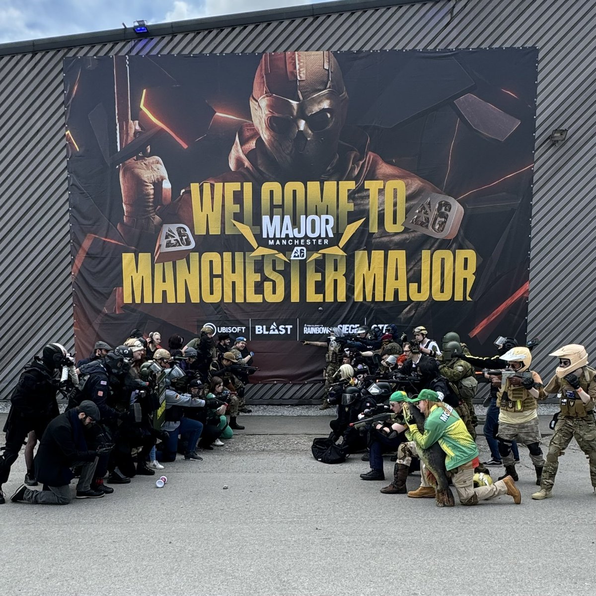 THIS GOES HARD 😮‍💨

Huge shoutout to the cosplayers and the hard work they put in ❤️

#BLASTR6Major