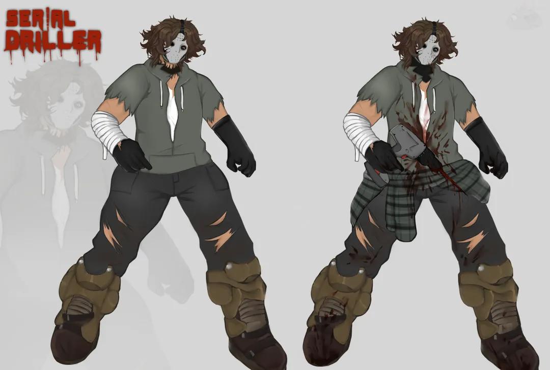 RockmuncherOW's tweet image. " SERIAL DRILLER " 80's slasher style Venture concept skin!

One bark or meow in the comments, and I'll faceplant.. behave. .

#Venture #overwatch #Art #skinconcept