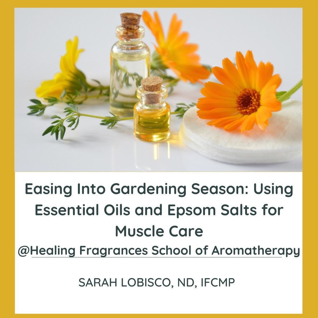 #Gardening offers physical and emotional health benefits, and it's hard work!
Danielle Sade shares her favorite #essentialoils recipe with espsom salts to ease #musclesoreness from gardening.
Get the recipe here: buff.ly/4dn2aUk
