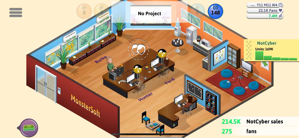 GameDev Tycoon is so fun! (And it is free in Netflix Games 😉)

Love making games and sending my staff on vacations when they start to burnout

Is this manager training?!