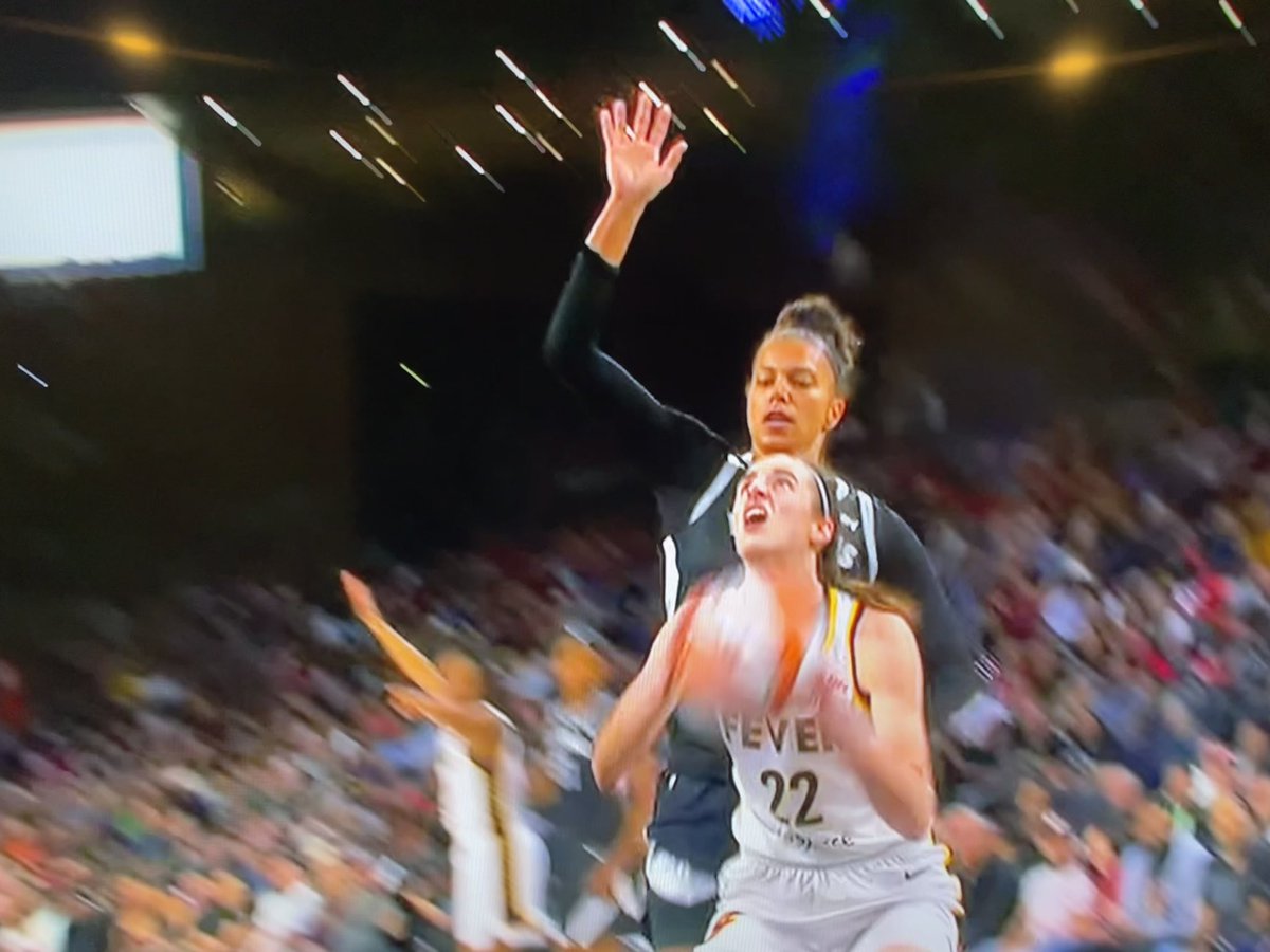 TNTeamPride's tweet photo. The OG Clark vs the Rook Clark. 
@Alysha_Clark ended w/ 8 pts, 6 brds, 5 ast,4 steal
@CaitlinClark22  ended w/ 8 pts, 5 brds, 7 ast, 1 steal. 
The league is hard.  
While we lean heavy to the original Clark there is plenty of gratitude for the 👀 that CC has brought to our sport. https://t.co/GtCjmLKofs