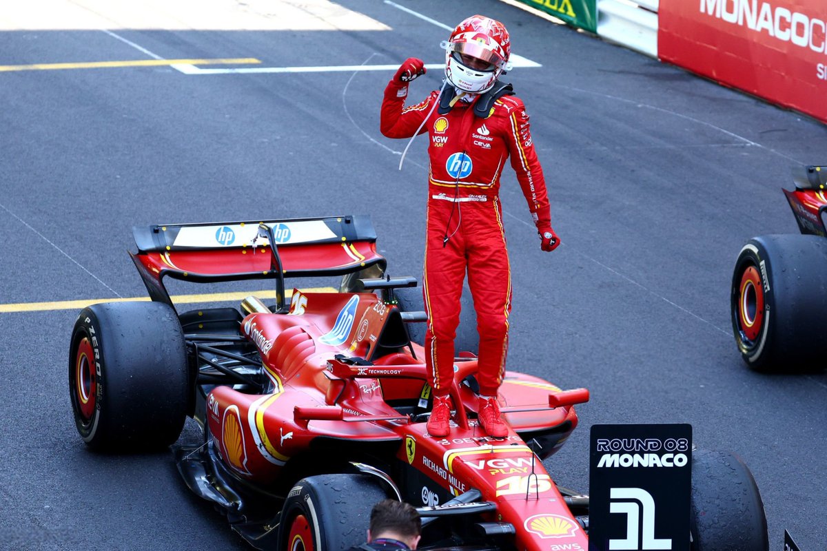 Charles Leclerc has won the #MonacoGP