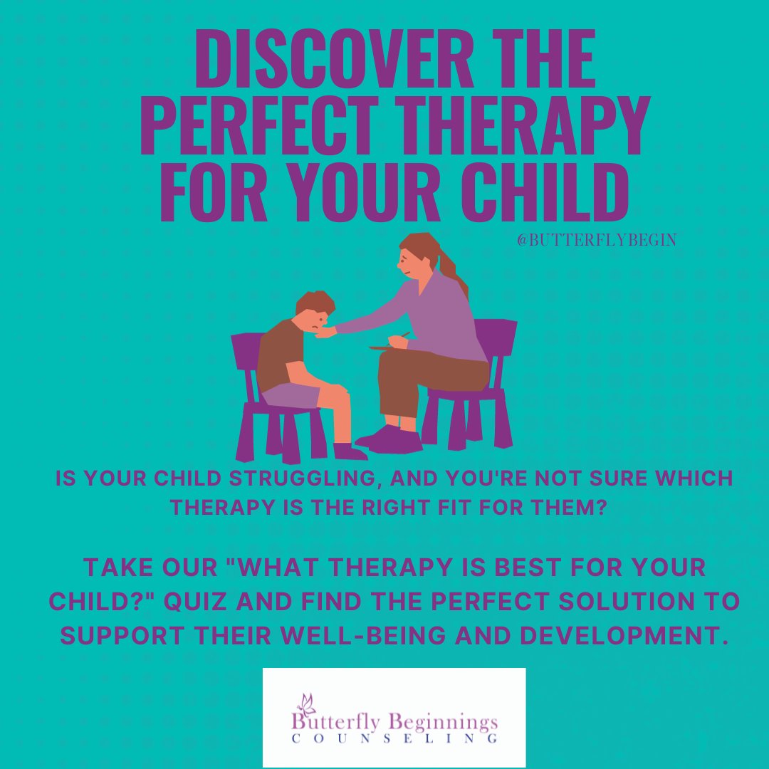 Discover the Perfect Therapy for Your Child Is your child struggling, and you're not sure which therapy is the right fit for them? Take our 'What Therapy is Best for Your Child?'