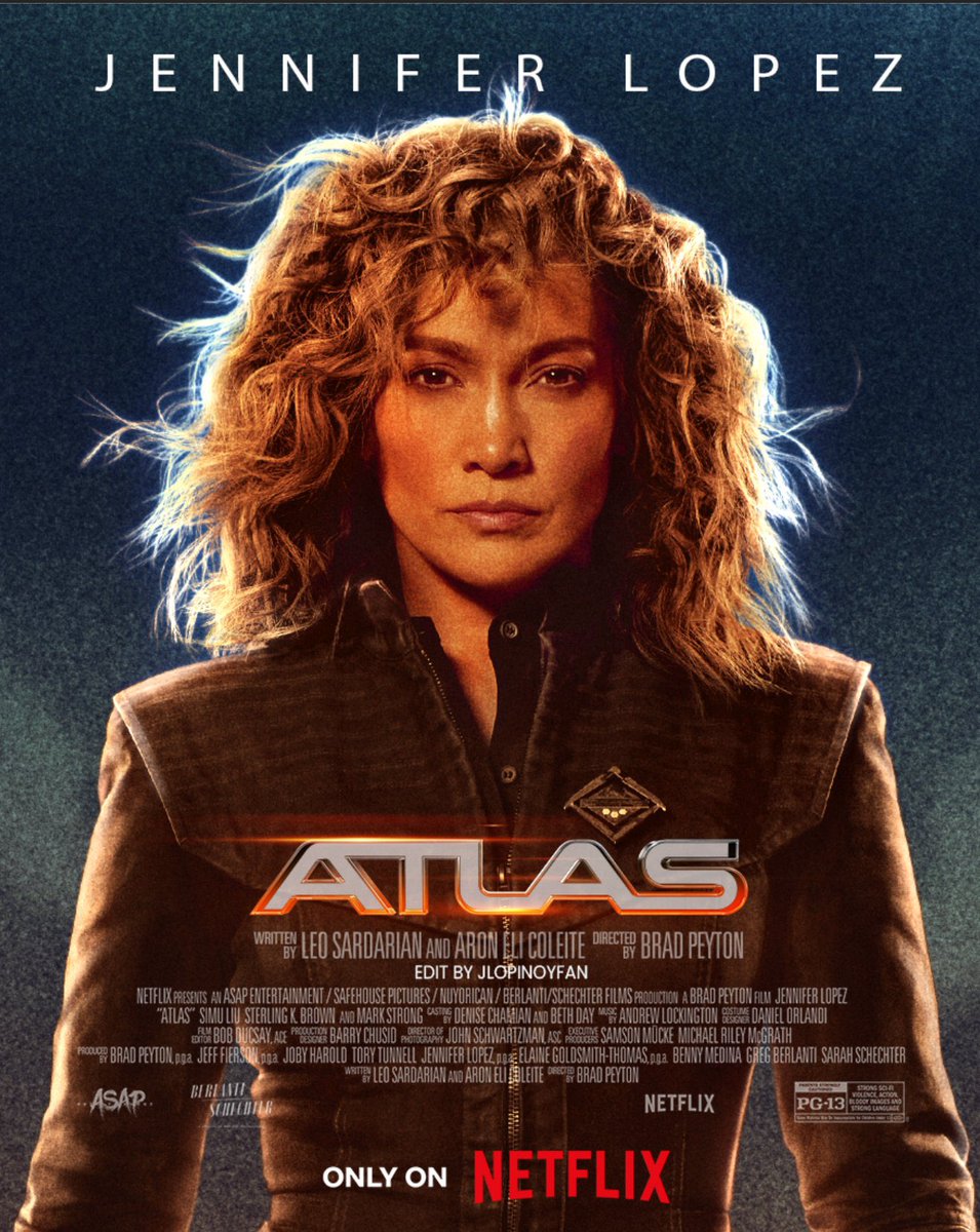 JLoverTrini's tweet photo. Jennifer Lopez’s #Atlas spends its 2nd consecutive day at #1 on Netflix worldwide and moved up to being #1 in 71 countries (67 yesterday) 🔥 https://t.co/5eeA5YrsGZ