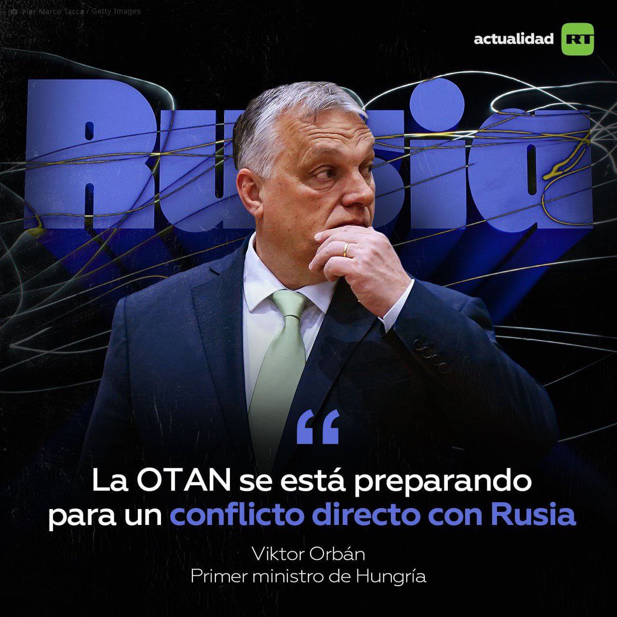 🇭🇺 El primer ministro de Hungría, Viktor Orbán, ha asegurado que la OTAN se está preparando para entrar en una confrontación bélica directa con Rusia, poniendo como excusa una supuesta 'amenaza rusa' para el Occidente colectivo. El mandatario dijo que lo que se ve en la