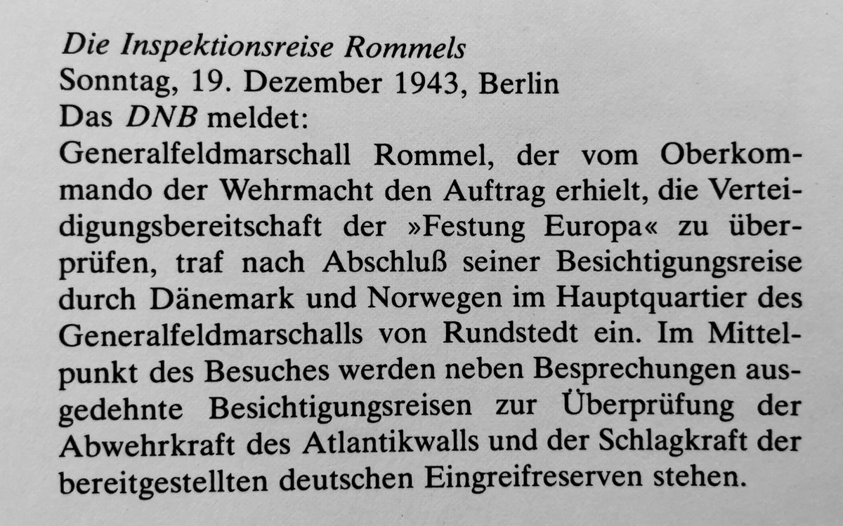 Die heutige rechtsextreme Kampfvokabel #FestungEuropa als Kampfvokabel im unter der Kontrolle von Propaganda-Minister Goebbles gleichgeschalteten Medienkosmos des Nazi-Reichs 1943.

#Identitäre #Rechtsextremismus