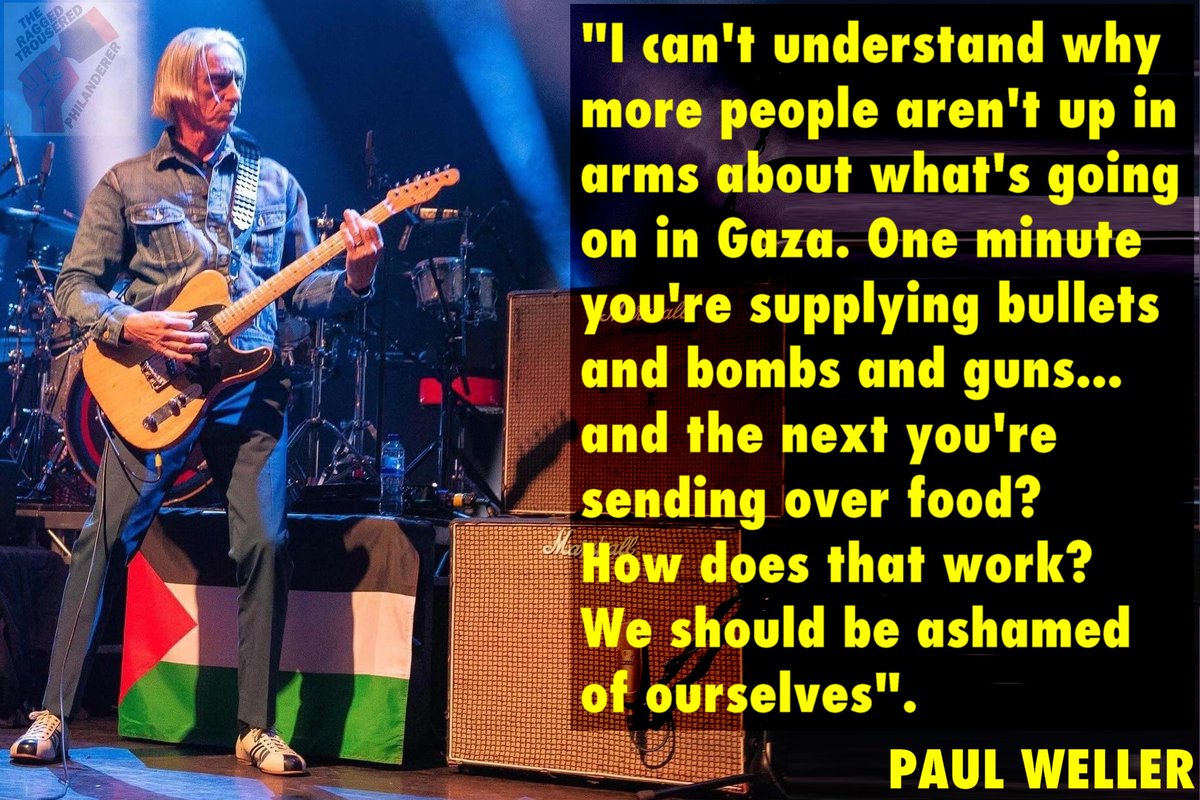 Paul Weller ♥️🇵🇸