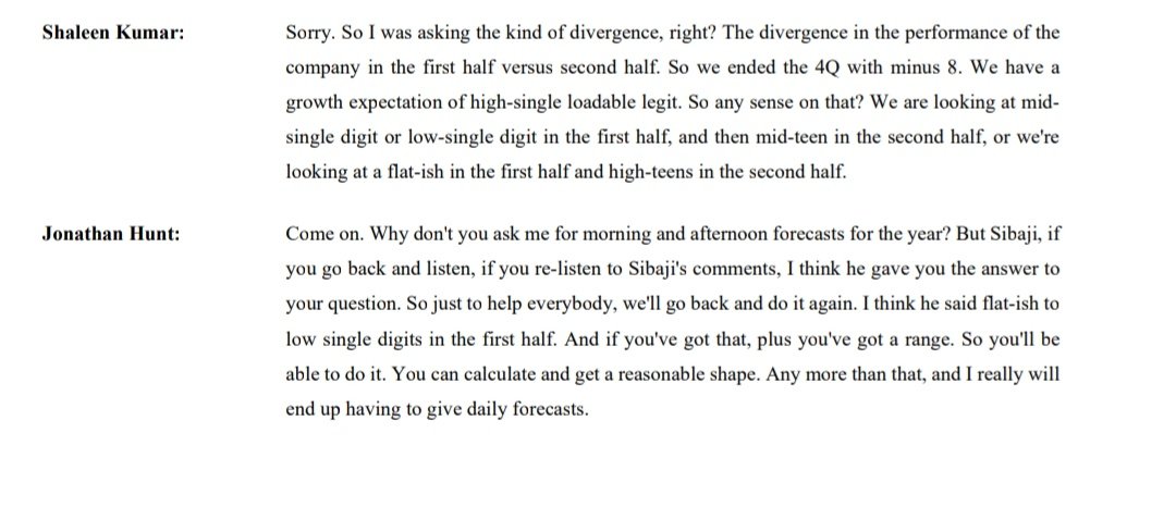 PRATIKBULANI555's tweet photo. The way #JonathanHunt is getting annoyed during the concall, it seems that he might stop having #Syngene concalls itself or maybe it could become an annual event as he anyways feel forecast &amp; guidance are long term, like for 5-10 years &amp; not for a quarter or a year
#investing https://t.co/HYmWfI0B79