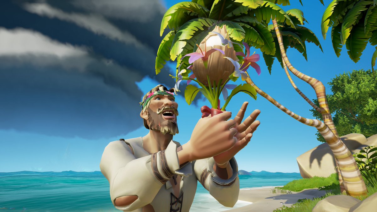 🥥Coconuts grow on small plants now?? 🥥

Theme: Island Life

#SoTShot #SeaOfThieves <a href="/SeaOfThieves/">Sea of Thieves</a>