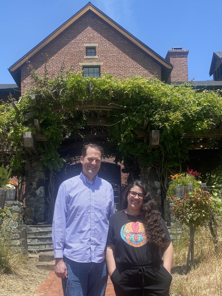 Getting to visit ✨skywalker ranch✨ was a complete dream come true ♥️ 
Taking the tour with <a href="/GiganticCranium/">Mac Smith</a> was amazing, thank you for letting me invade your space for a bit Mac 🫶 and a special thanks to everyone else I was able to meet  🖤 you’re all so swell