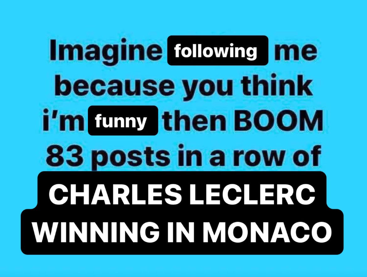 CHARLES LECLERC WINS IN MONACO🗣️‼️‼️