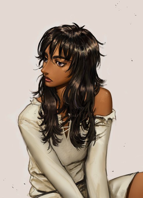 「1girl dark-skinned female」 illustration images(Latest)