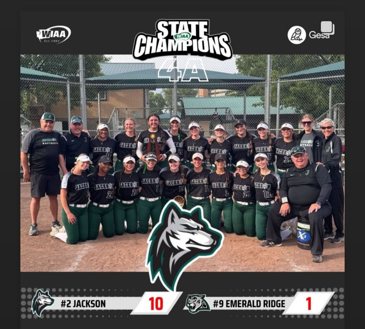 kylepeacocke1's tweet image. Jackson Timberwolves making 4A Fastpitch history!
