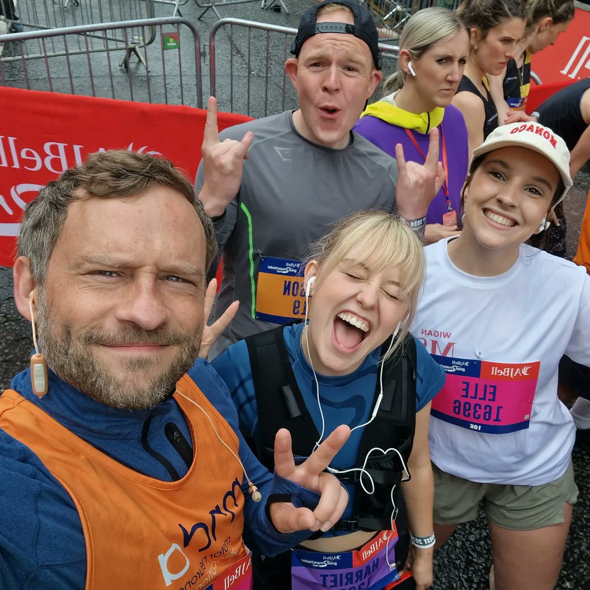 PeterAsh_85's tweet photo. Go, team #Corrie! We completed the @Great_Run! Thank you for all the support and donations!🙏
#Corrie #CoronationStreet #GreatRun #Manchester 

https://t.co/jY9sBFWrO8 https://t.co/1fhX49pZ0e