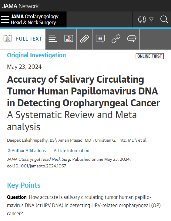 JAMA Otolaryngology – Head & Neck Surgery tweet media