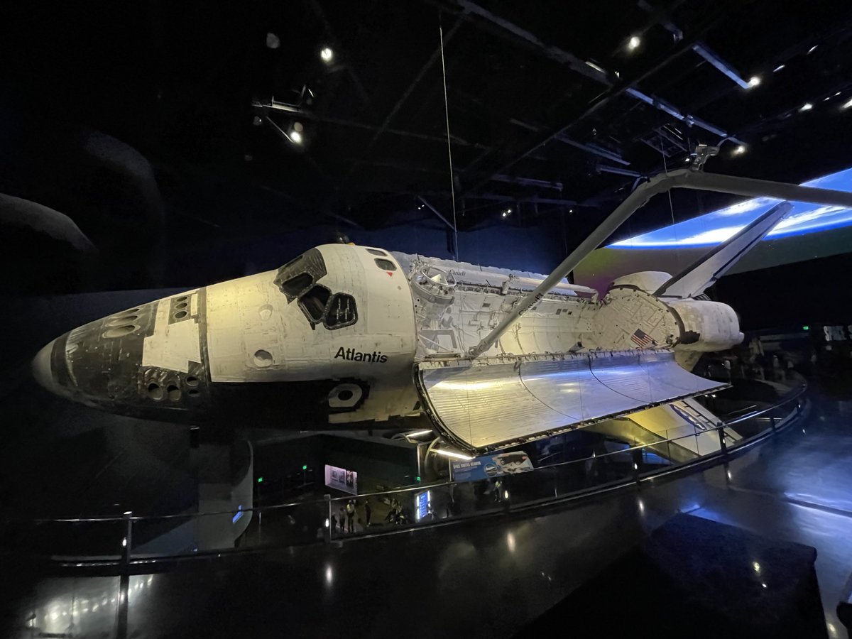 Atlantis completed 33 missions and logged more than 126 million miles and 307 days in space. Now, Atlantis calls #KennedySpaceCenter Visitor Complex home.