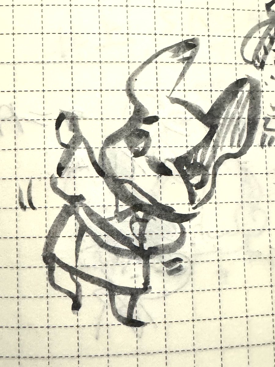 #1日1ラクガキ
いつか、自分の関わった作品で「〜音頭」がつくられないかなーって言うのが密かな夢。
ドラえもん音頭とかアラレちゃん音頭とかルパン音頭とか、なんか好きなんです。