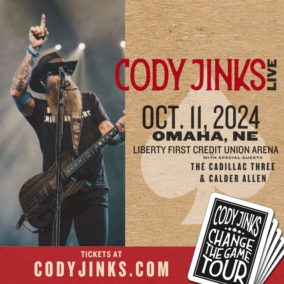 𝘾𝙊𝘿𝙔 𝙅𝙄𝙉𝙆𝙎, Live in concert Friday, Oct. 11, 2024 Get your tickets today: 🎟️ bit.ly/JINKS