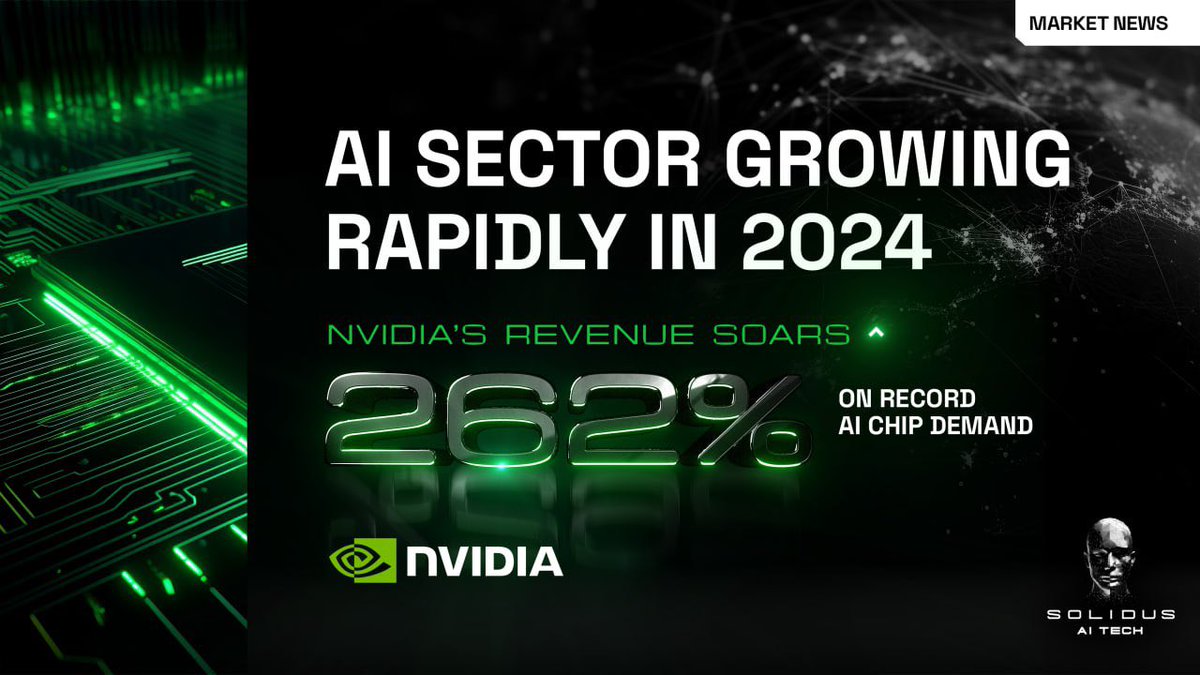 AITECHio's tweet image. 📈 AI Tech Grows Rapidly in 2024.

✨ We&apos;re thrilled to see consumer demand for AI growing even faster than last year. This upward trend is set to continue, and can directly benefit Solidus Ai Tech and our services.