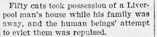 We've all been there. (Hanford Sentinel 1899, via @_newspapers)