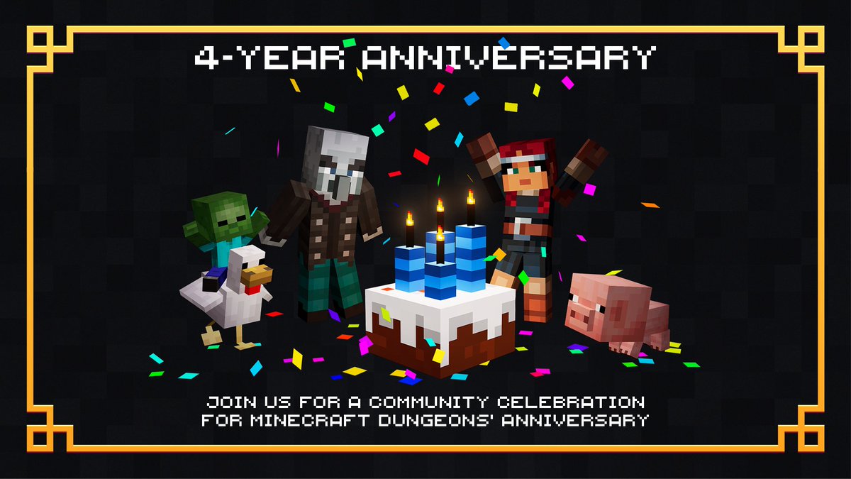 🎉It's Our 4-Year Anniversary!🎉 Check out some of the community events lined up for this week's celebration below!