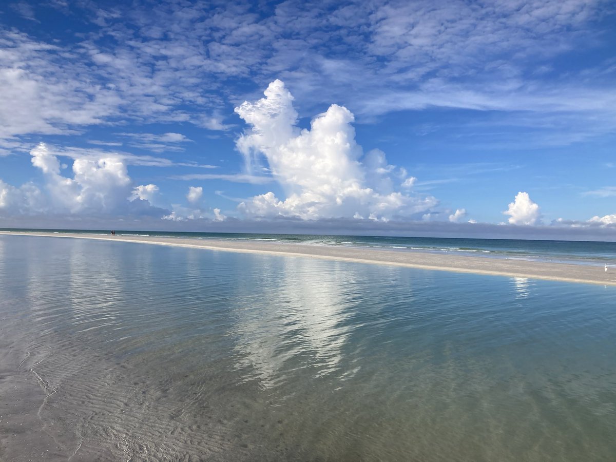 Before the crowds. I love siesta key!