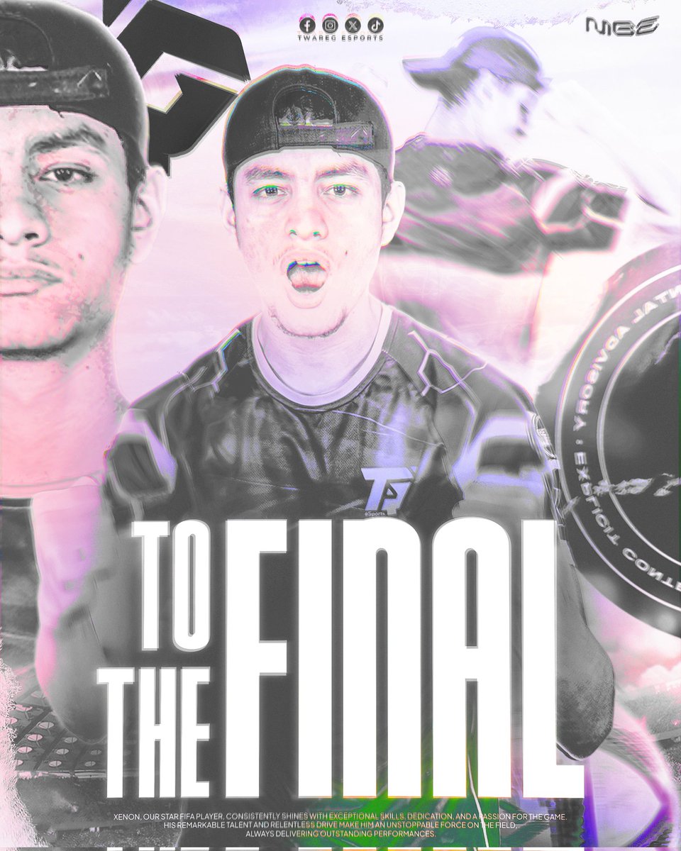 TwaregEsports's tweet photo. WE MADE IT TO THE FINALS!!!!!

@TrgXenon is beating himself, shining even brighter ⚽🌟
One round left against @Adam_hatake01

FOLKS! The glory is within reach 🏆
#TRG_family #MoroccoGamingExpo #FC24 https://t.co/cUPHFmrp0g