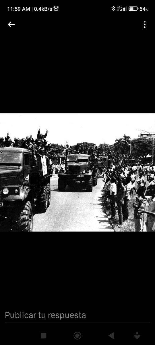#Cuba 🇨🇺🇨🇺🇨🇺  
El 25 de mayo de 1991 se dio por concluida la Operación Carlota, nombre con que se identificó la participación de Cuba, por más de tres lustros, en el conflicto armado de la Angola poscolonial.
#CubaViveEnSuHistoria
#UnidosXCuba
#AmigosDeFidel