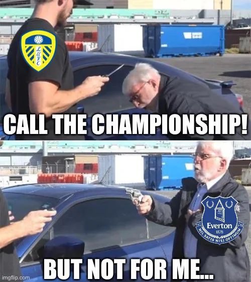 hahahahahahahaha two seasons in a row i've been able to use this meme now.

#EFLPlayOffs