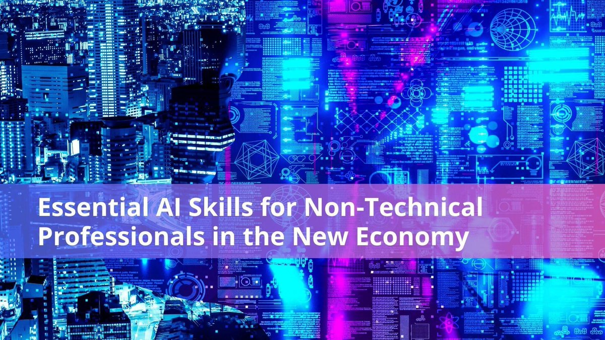 🚀 New Article: Essential AI Skills for Non-Technical Pros! 🚀 Stay ahead in the AI-driven economy with key skills: AI basics, data literacy, ethics, business apps, project management, and more. Read it now kenovy.com/essential-ai-s… By @ingliguori 🔔 #DigitalTransformation #AI