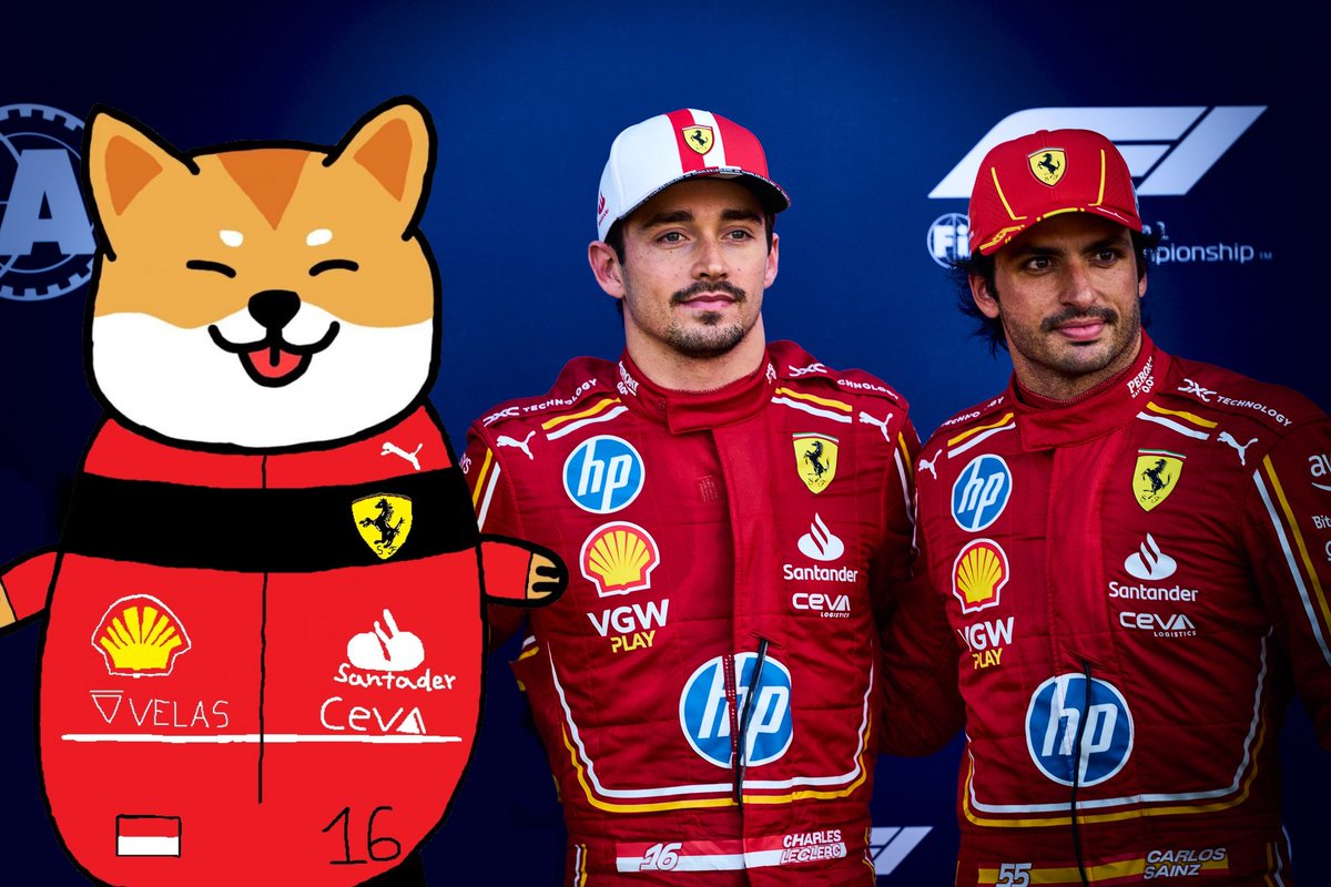 Greetings from Monaco with Charles and Carlos🥳 @Charles_Leclerc @Carlossainz55 @ScuderiaFerrari #F1 #MonacoGP #Ferrari #crypto $LINU