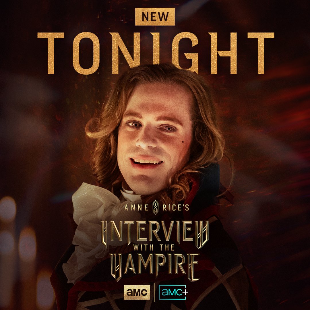 For one night only, Lestat takes center stage! Come one, come all! A new #InterviewWithTheVampire premieres tonight at 9pm on AMC.