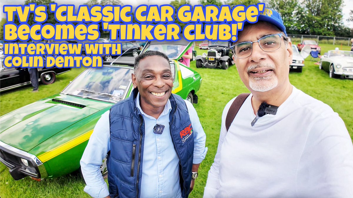 TV's 'Classic Car Garage' Becomes 'Tinker Club' | Exclusive Interview with Colin Denton youtu.be/PgJFm_IgALk