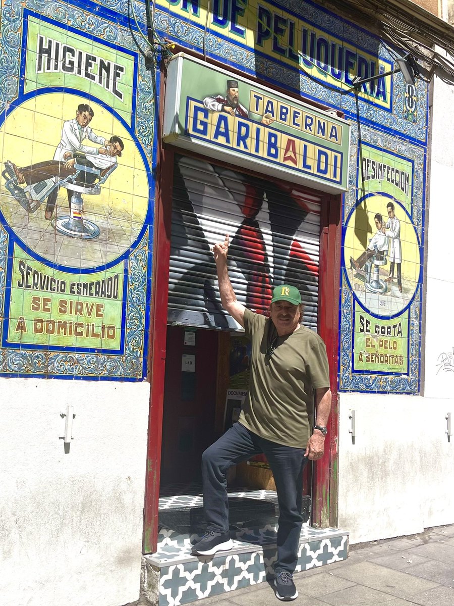 En Madrid, en el barrio de Lavapiés, he estado en la @Garibaldi_28012 Taberna Garibaldi de nuestro amigo @PabloIglesias y Asociados. Estupendo ambiente y, sobre todo, excelente comida! Precios razonables. Muy recomendado! 5⭐️‼️