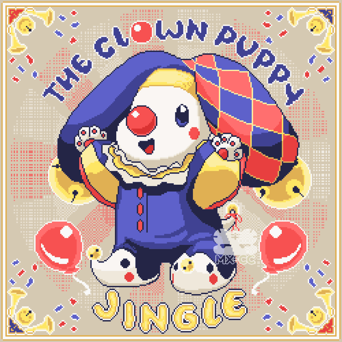 MX__CC's tweet photo. Jingle! 
#pixelart #cute https://t.co/LQcLTt7tvd