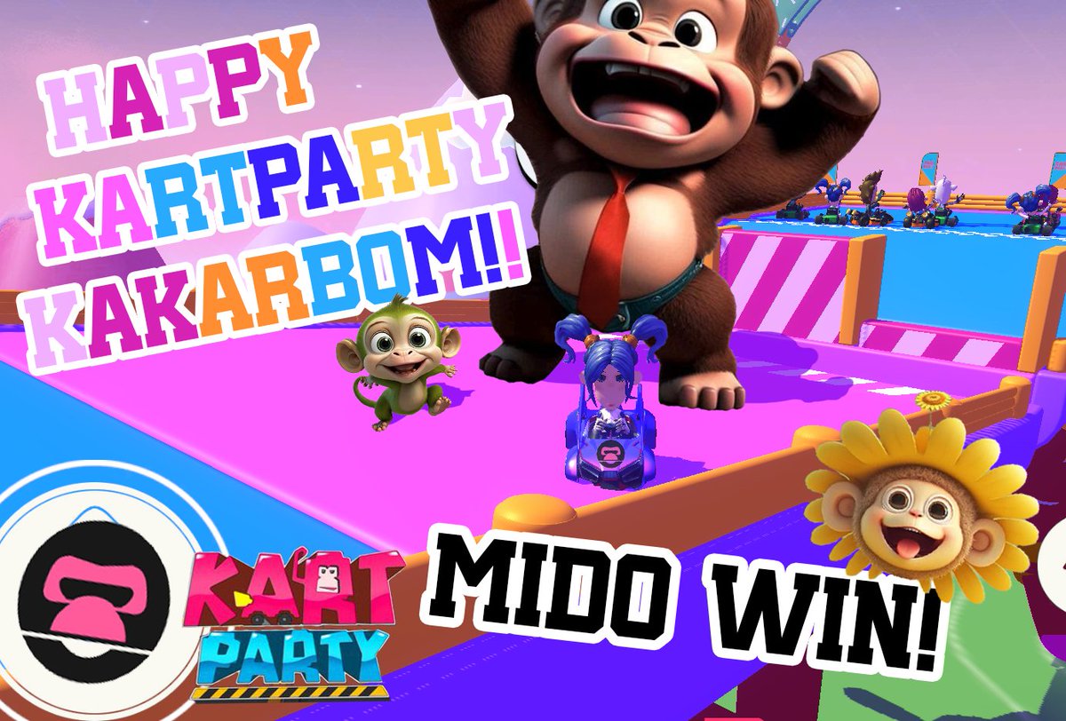 WHAT A FUN GAME~! KARTPARTY BOOMBOOM~! @KaKarbom 🚗🚙🚕💨💨💨
ARE YOU READY TO VROOM VROOM WITH ME?