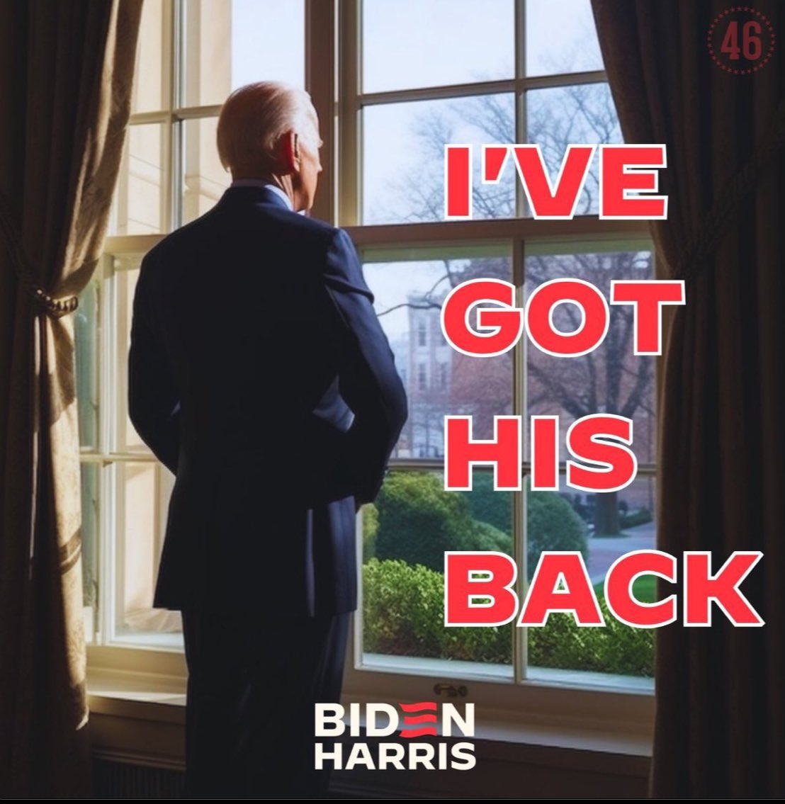 Joe Biden has our backs! Do you have his for four more years? 👇👇👇 Yes or No?