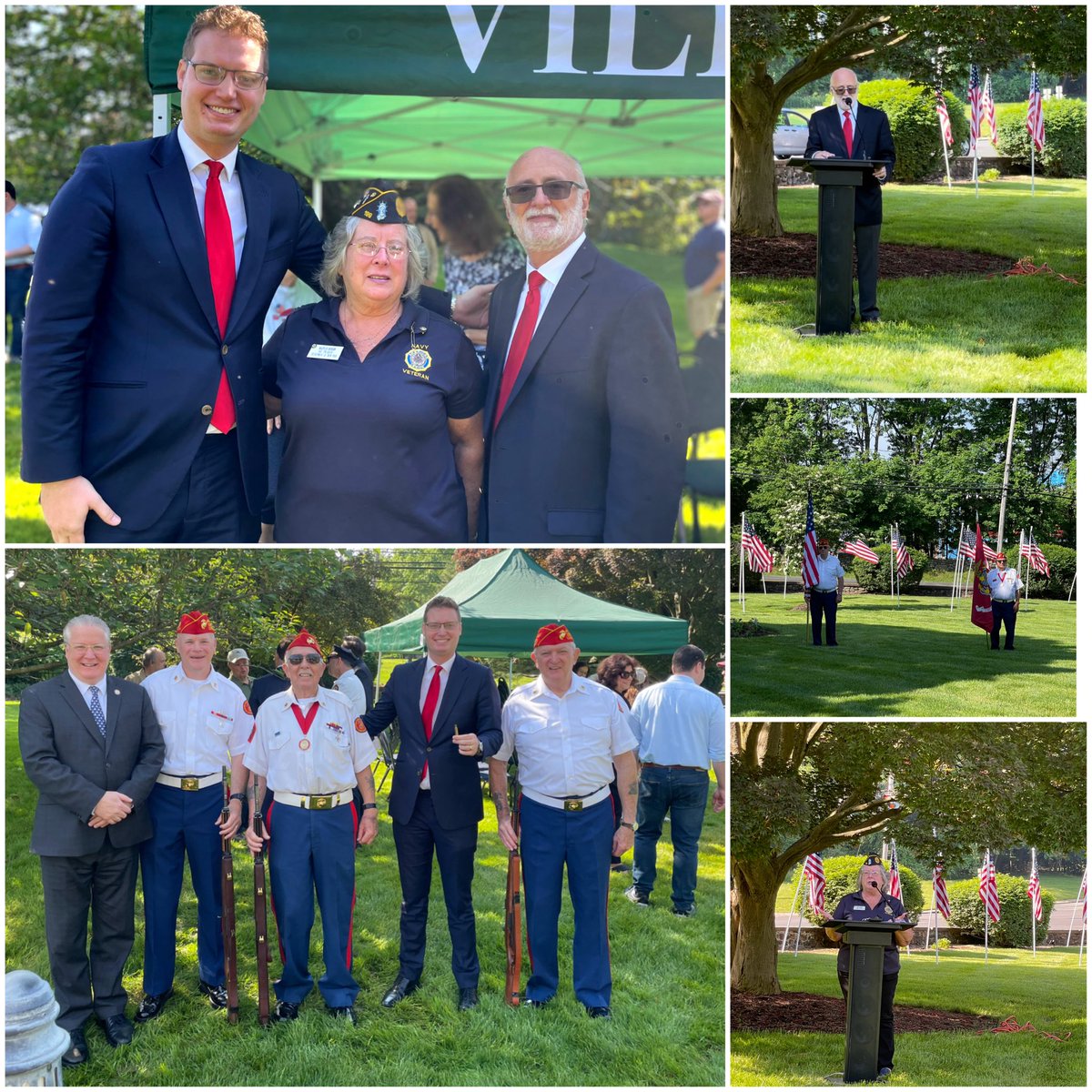 Honored to attend the Village of #Montebello’s annual #MemorialDay Remembrance Ceremony. To date, more than one million men & women have made the ultimate sacrifice in service of the United States. We are forever grateful to our service members for their unwavering courage and