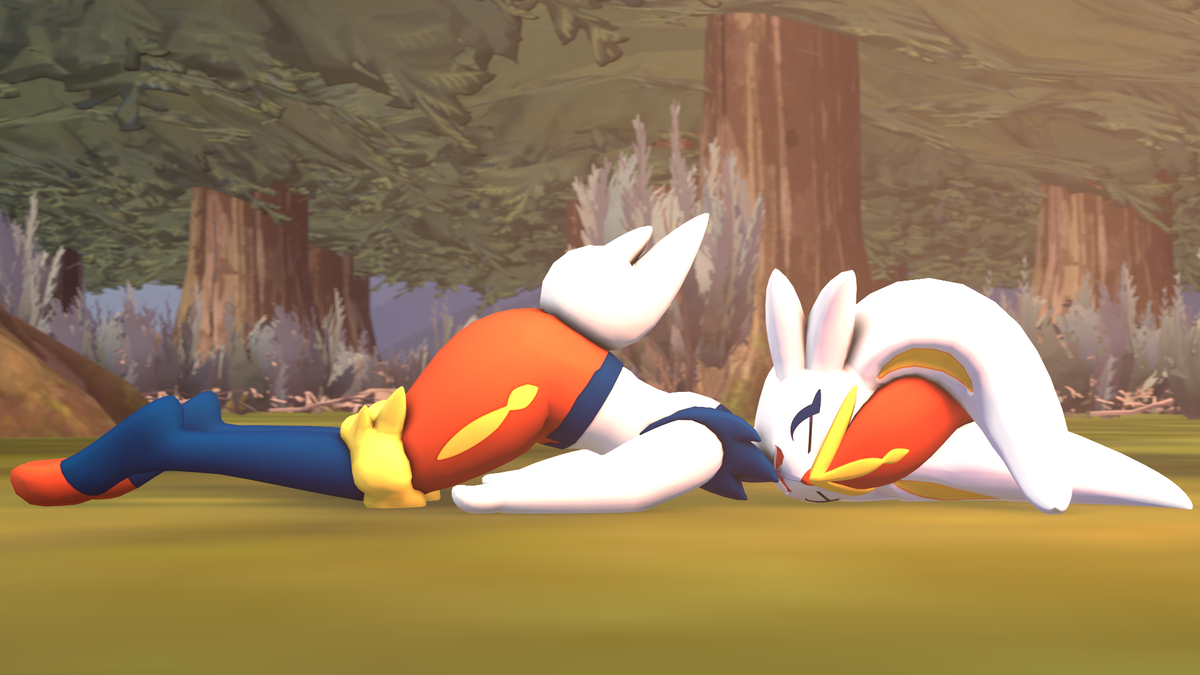 Blindscreen1's tweet photo. [SFM - Commission] Cinderace's Fiery Beatdown

Cinderace tastes its own flames in defeat!

Full pixiv set linked below.
 (1/1) https://t.co/lQhTw4JNv4