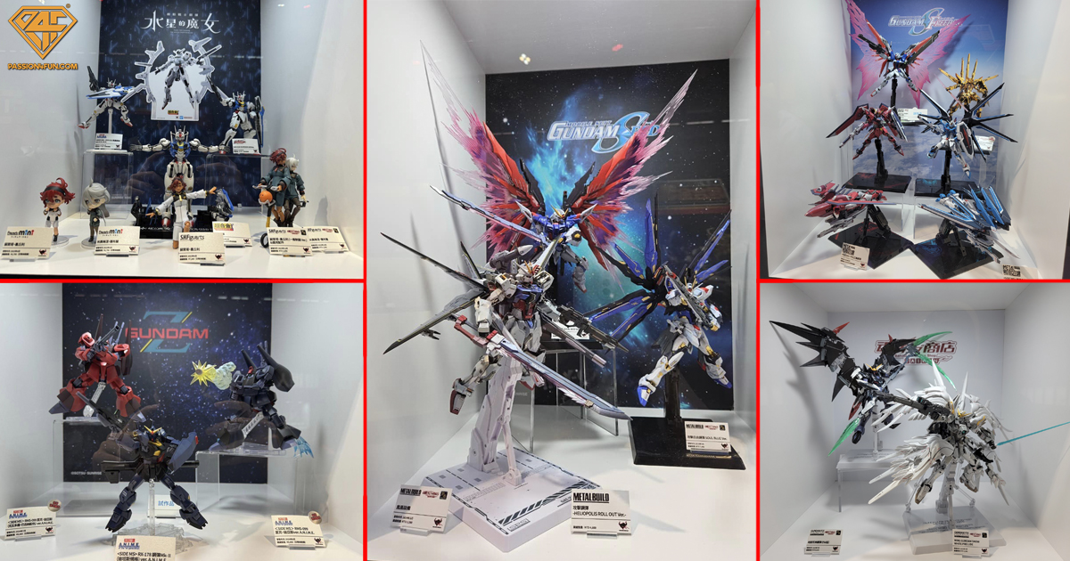 I prodotti a tema #Gundam esposti al Tamashii Exhibition 2024 in Taipei (Crediti agli autori originali)
@t_features #Bandai #Chogokin50th #mecha #robot #超合金魂 #合金 #機動戦士ガンダム #ガンダム #超合金50周年 #MetalBuild #ROBOT魂 #METALROBOT魂 #GFFMC
passion4fun.com/tamashii-exhib…